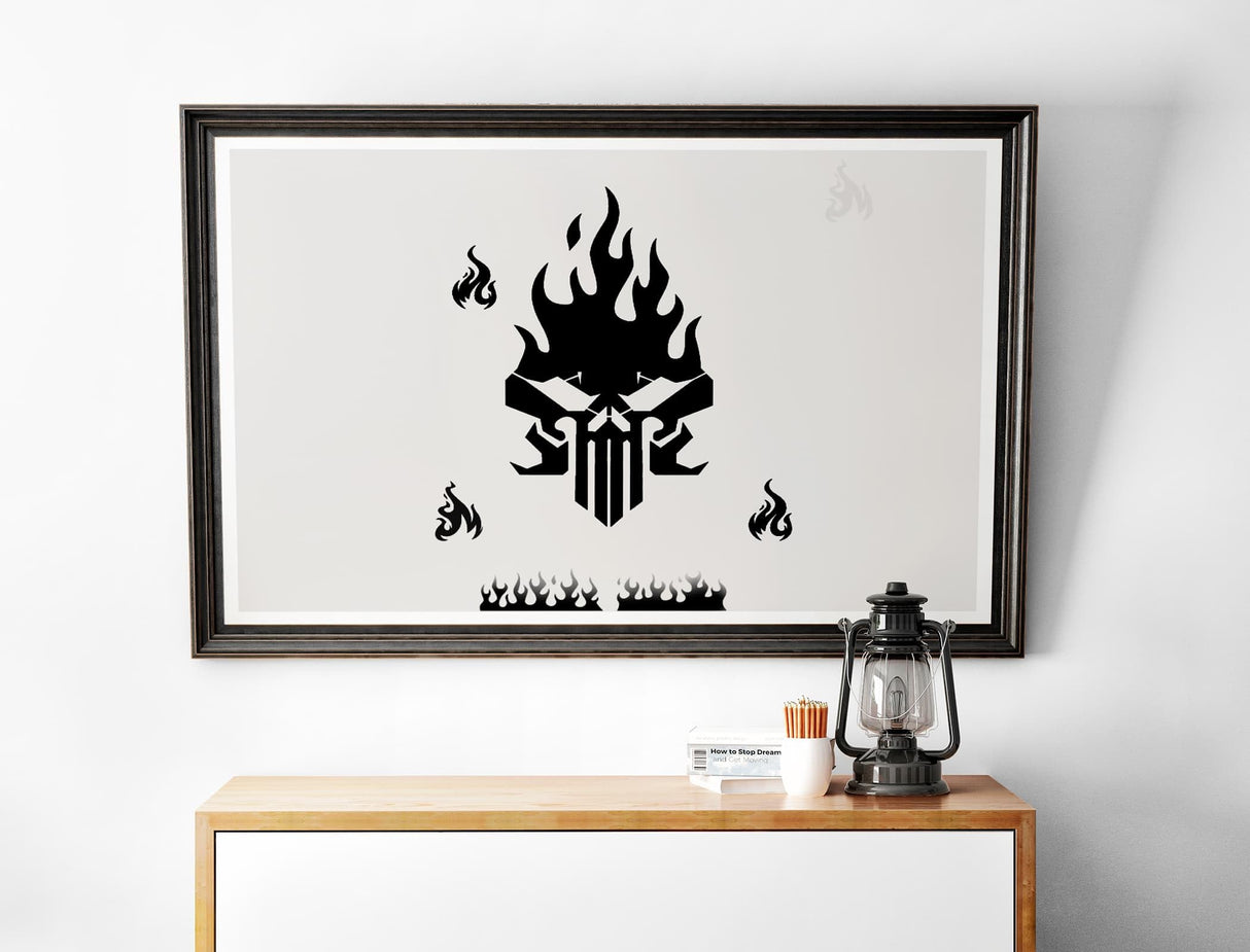 YKW Skull Stencils, 12Pcs Reusable Skeleton Hand Painting Templates, for Wood Walls Chalkboards Rocks DIY Art Projects,Ideal for Crafters, Artists, and Designers YKW