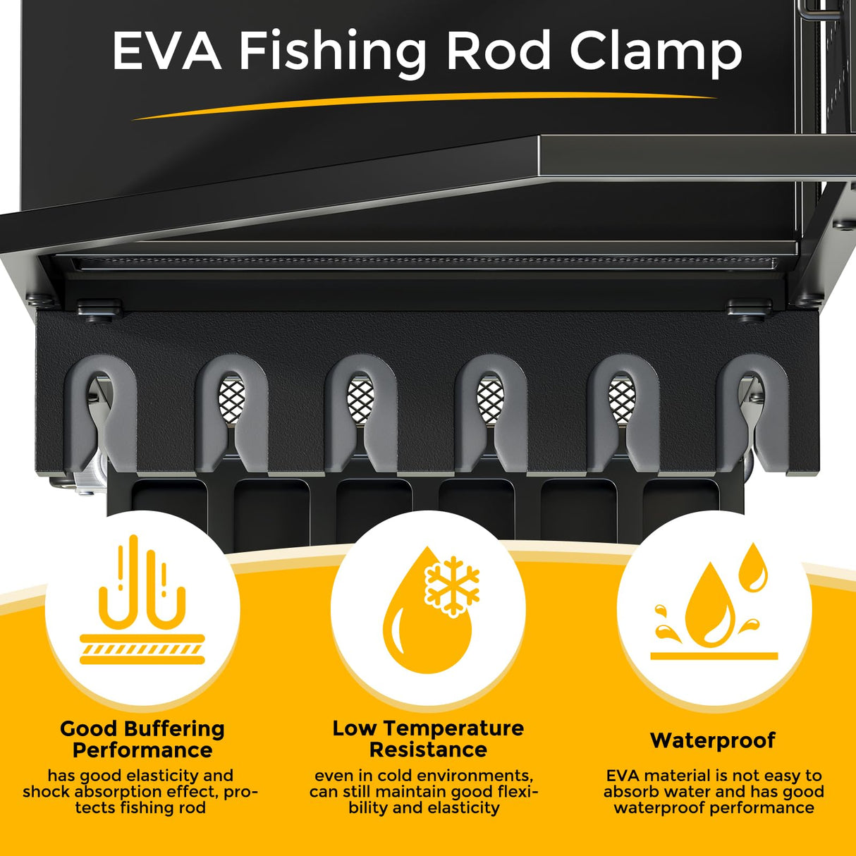 JIRTEMOT Fishing Rod Holder Organizer with Fabric Drawer & Pegboard, Space-Saving Garage Storage for 12 Rods, Reels, Tackle Boxes, Portable Fishing Gear Cart for Easy Access & Mobility JIRTEMOT