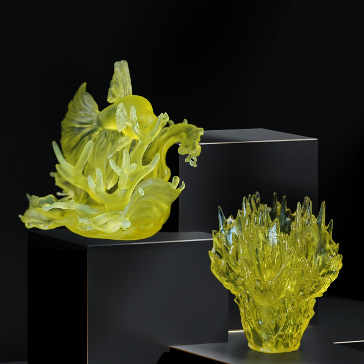 FUNCRECOL 3D Printer Resin Clear, High Precision Fast UV-Curing 3D Resin 405nm for LCD/DLP/MSLA Resin 3D Printer, Low Odor 3D Printing Resin Clear Yellow 1KG FUNCRECOL