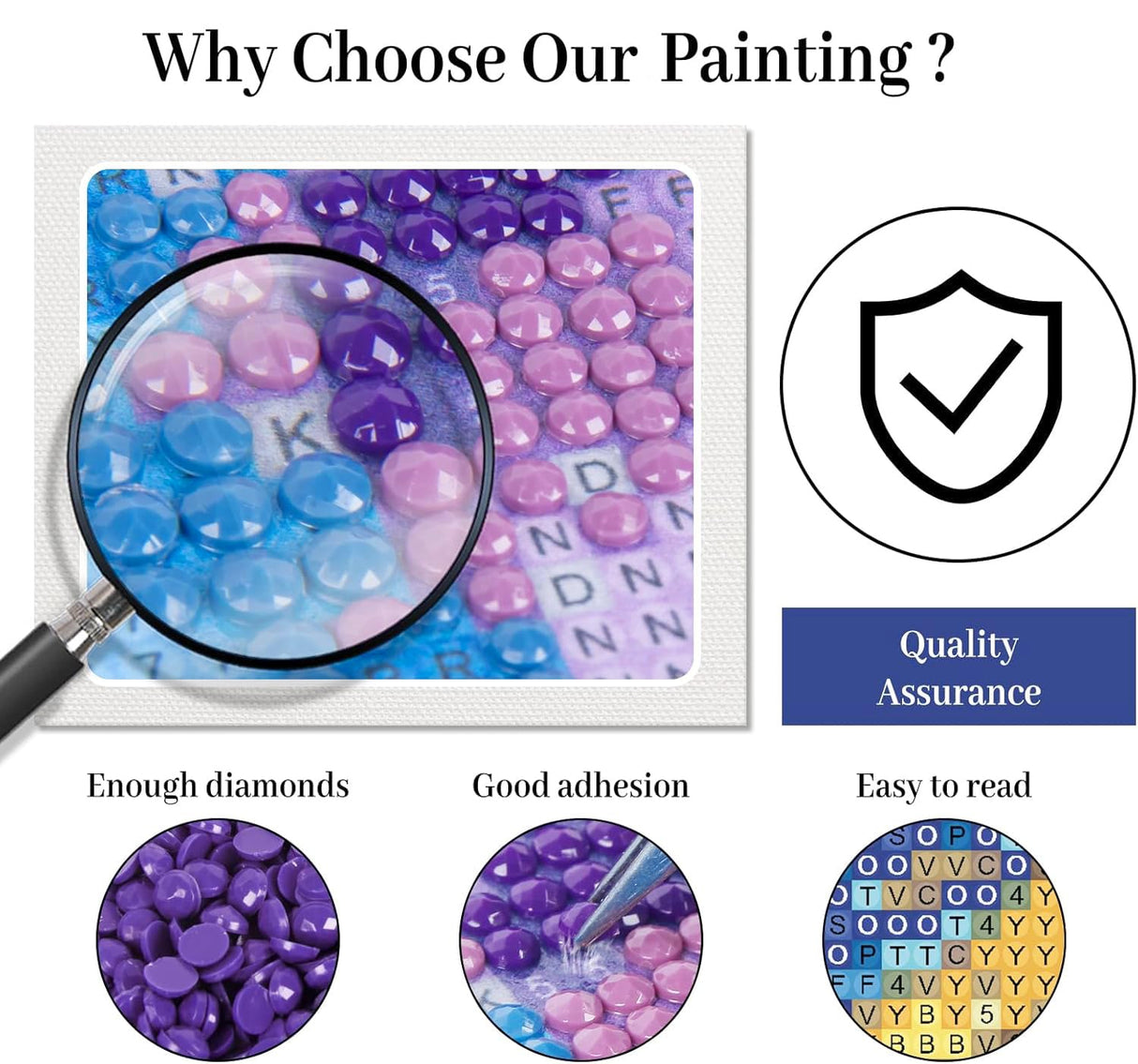 5D DIY Diamond Art Painting Kits for Adults Live, Love, Eat Grapes Wine Cheese Food Picture(1) Gems Painting Art Craft for Home Wall Decor 11.7 x 15.8 Inch/30x40cm Generic