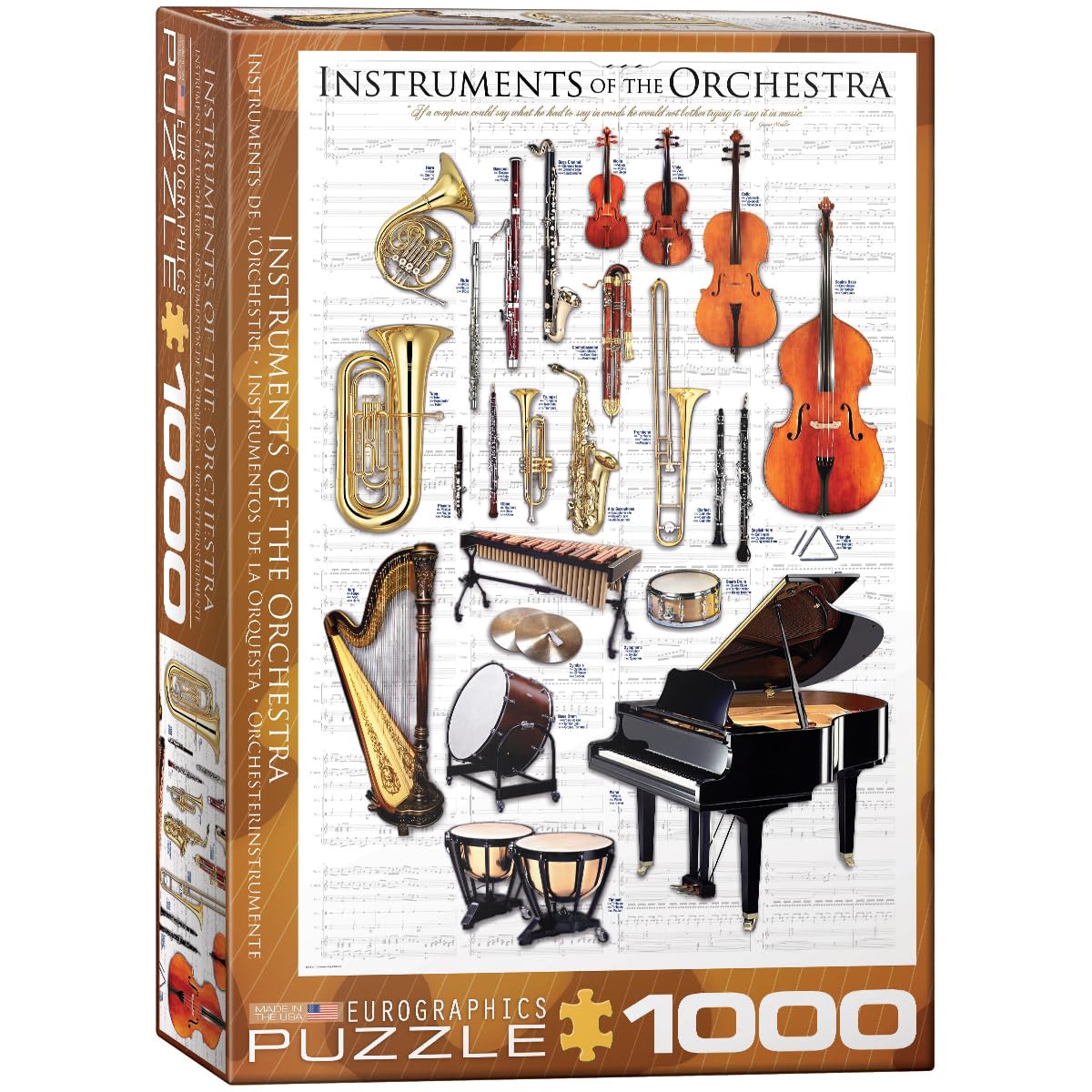 EuroGraphics Instruments of The Orchestra Puzzle (1000-Piece) (6000-1410) EuroGraphics