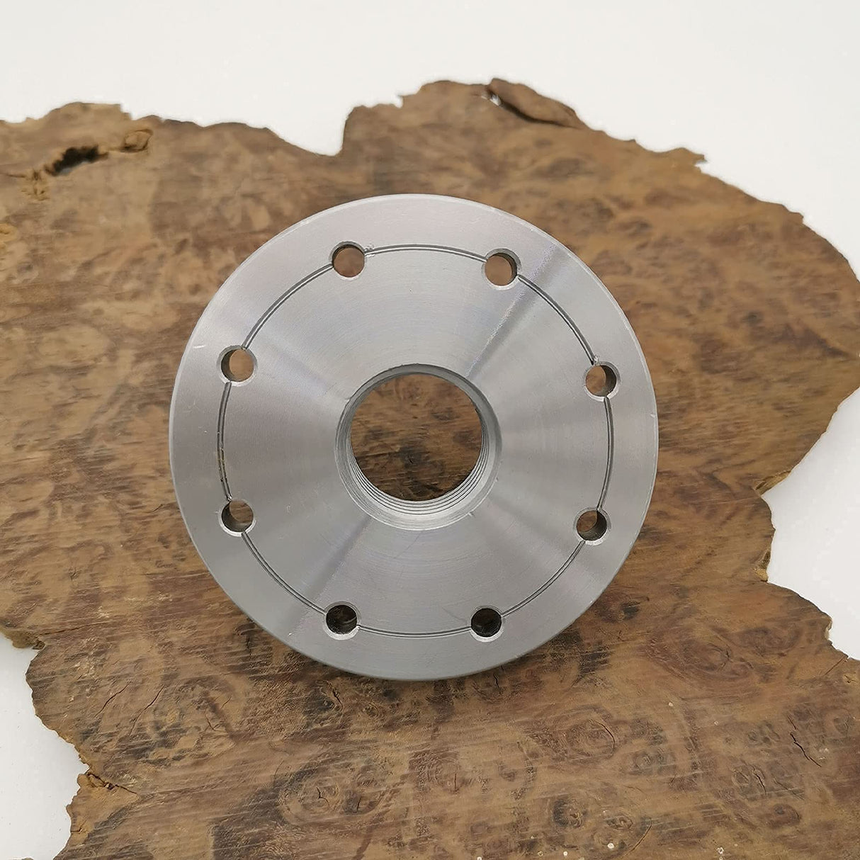 3" Wood Lathe Steel Faceplate Chucks, 1”-8TPI Thread Woodworking Accessories Tools PHUKIMLONG