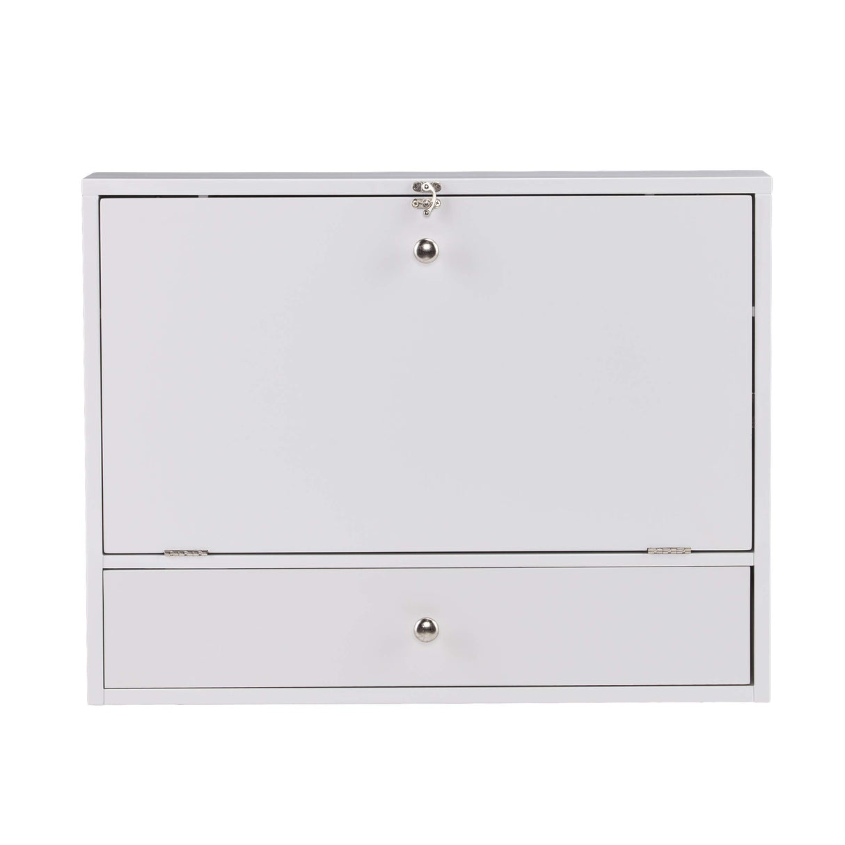 SEI Furniture Willingham Wall Mount Folding Desk, White SEI Furniture