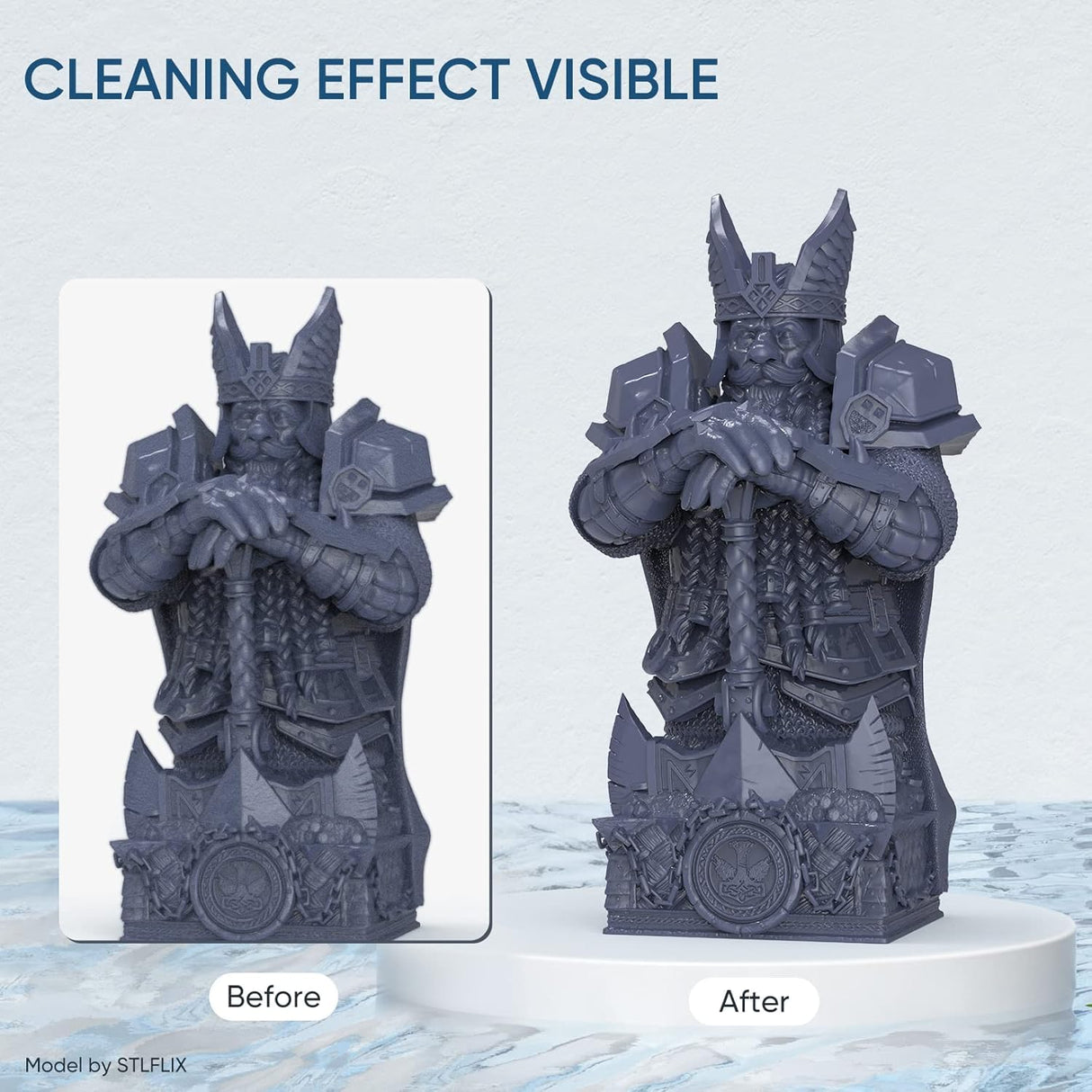 Wash Machine Compatible with Any Style of Resin 3D Printer, 3D Printer for LCD/DLP/SLA GKtwo 3D Printed Models Washing Size 17 x 10 x 15 in Uniformation