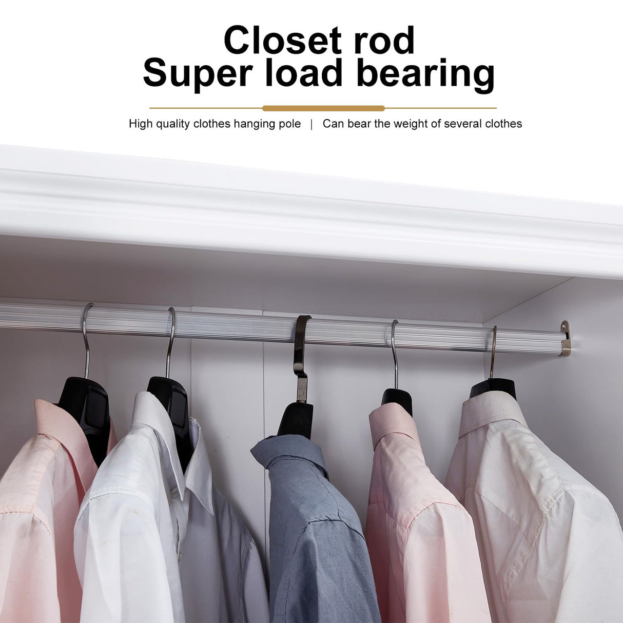 Sophshelter 74.2" Armoire Wardrobe Closet Storage, Wood 3 Door 2 Drawers White Closet Cabinet for Large Capacity, Tall Cabinet Closet with Hanging Rod and 5 Storage 47.3" L x 20.3" W x 74.2" H Sophshelter