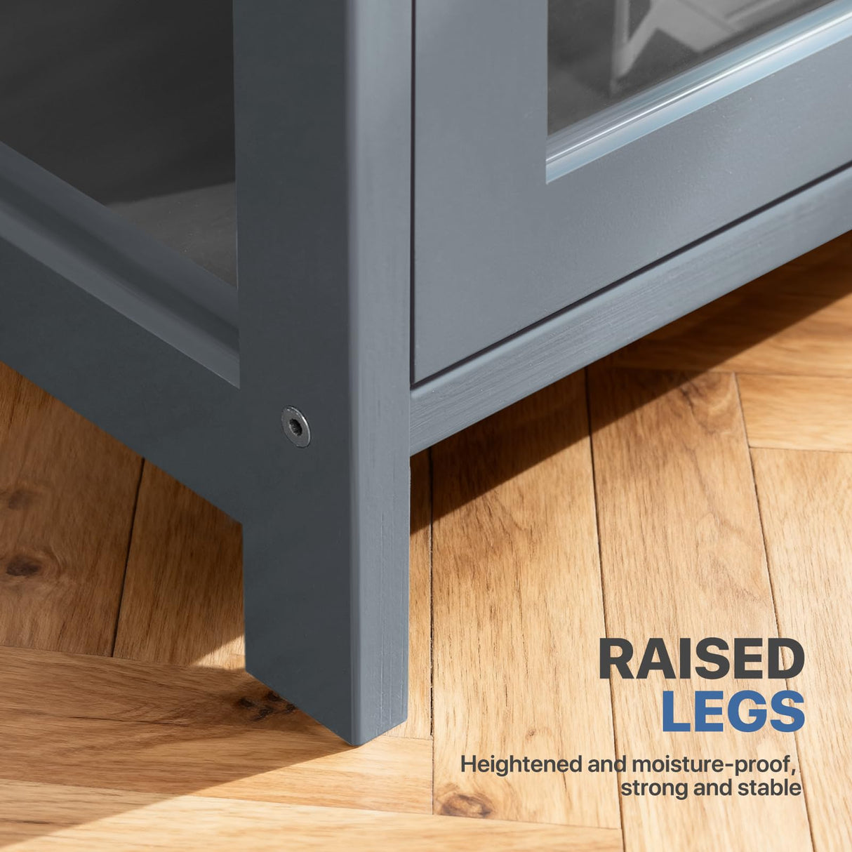 Magshion Display Cabinet, 5-Tier Corner Shelf with Acrylic Doors, 67.5" Tall Curio Display Case, Showcase, Storage Shelf, for Living Room, Bedroom, Playroom, White, 12.5" D x 23" W x 67.5" H Magshion