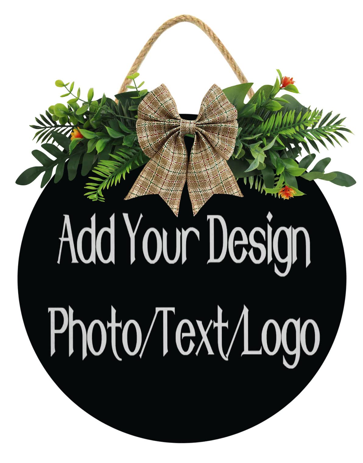 Personalized Custom Wood Signs, 12"x12" 11"x11" Customized Wooden Board Decoration Farmhouse Plank Decor, Personalized Door Signs, Custom Family Sign, Name Date, Custom Rustic Sign for Home KPSheng