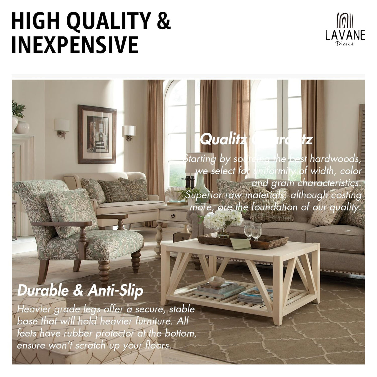La Vane 11 inch / 28cm Wooden Furniture Legs, 4PCS Soild Wood Turned Spindle Black Replacement Spool Feet with Pre-Drilled M8 Inch Bolt & Mounting Plate for Couch Sofa Armchair Dresser Chest La Vane