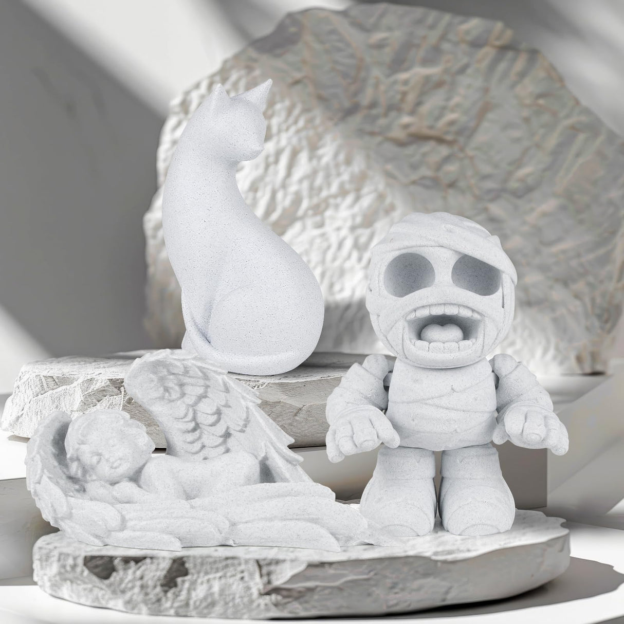 iSANMATE ASA Filament 1.75mm Marble 1KG, UV & Weather Resistant 3D Printer Filament Perfect for Outdoor Functional Parts, Dimensional Accuracy +/- 0.02mm, 1kg Spool (2.2lbs) iSANMATE