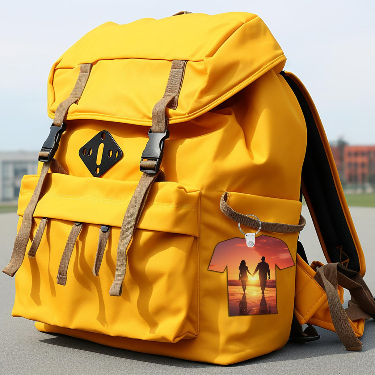 AiDiYGECO 120 pcs sublimation keychain blanks ornaments MDF Double Sided Heat Transfer Football sublimation keychains blanks bulk (jersey) AiDiYGECO