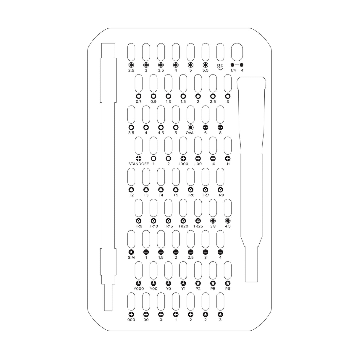 iFixit Mako Driver Kit - 64 Precision Bit Set for Electronics Repair iFixit