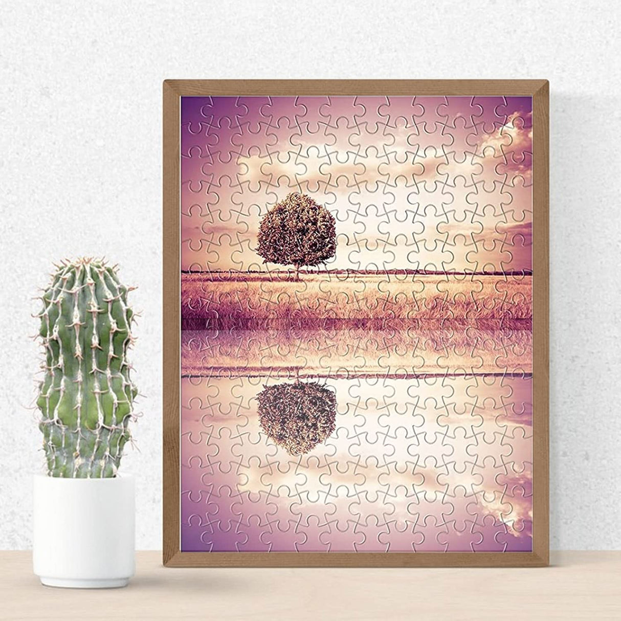 Jigsaw Puzzle Saver Peel Stick Glue Mat Sticks Sheets Clear, 15 Sheets for 2000 Pieces Large Puzzle Framing with Strong Adhesive Paper Frame Table Clear with Hanging Tabs for Kids Adult Hoedia