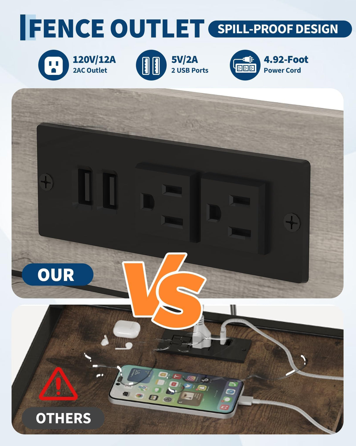 GAOMON 4-Tier Corner Wine Rack, Freestanding Foldable Bar Cabinet, Industrial Metal and Wood Wine Storage Shelf for Small Spaces, Living Room & Kitchen, Grey GAOMON