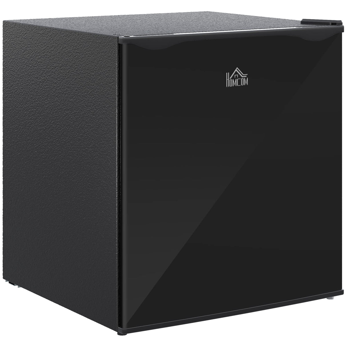 HOMCOM Mini Freezer Countertop, 1.1 Cu.Ft Compact Upright Freezer with Removable Shelves, Reversible Door for Home, Dorm, Apartment and Office, Black HOMCOM