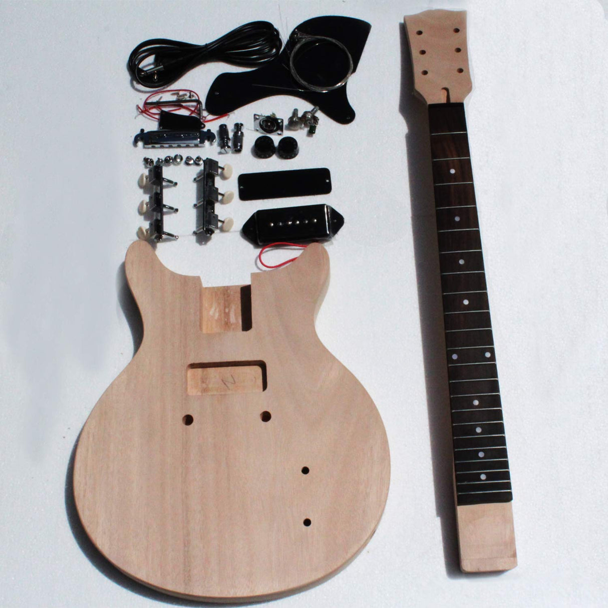 Project Jr DIY Electric Guitar KIT natural musoo