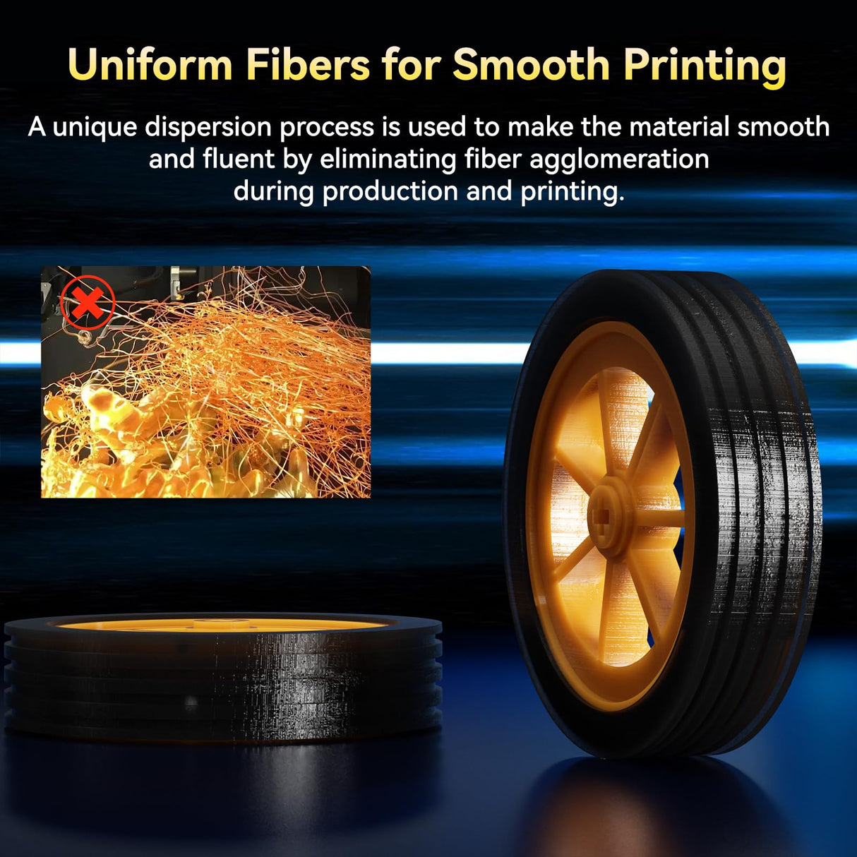 JUSTMAKER TPU 95A 3D Printer Filament, Suitable Resilience, Upgrade Cardboard Spool, 1kg, Dimensional Accuracy +/-0.05mm, 1.75mm, Black JUSTMAKER