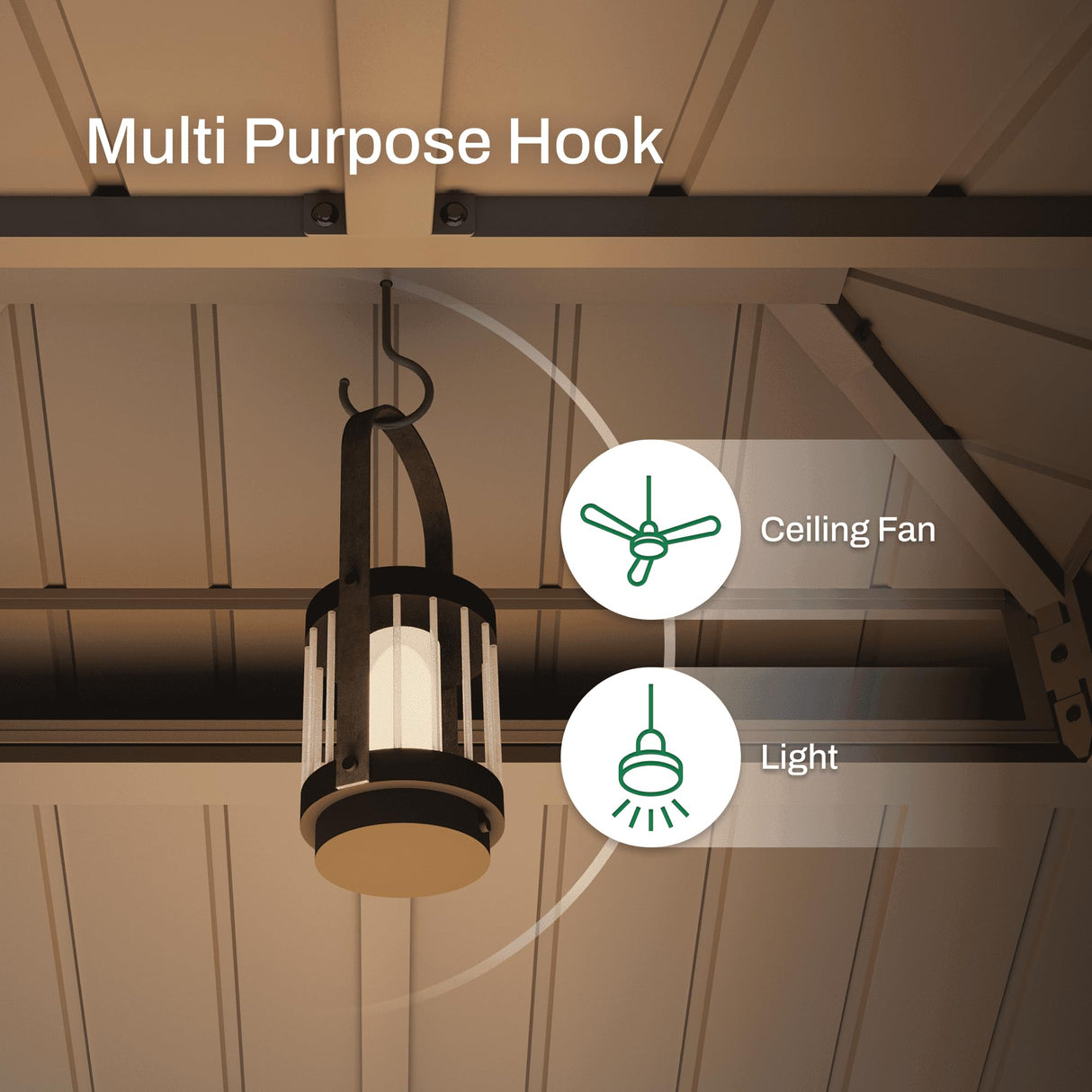 Florise 10x12 Ft Hardtop Gazebo, Heavy Duty Aluminum Frame Permanent Pavilion, Outdoor Double Roof Canopy, Curtain and Netting Included, Pergolas for Patios, Garden, Backyard, Lawns Florise