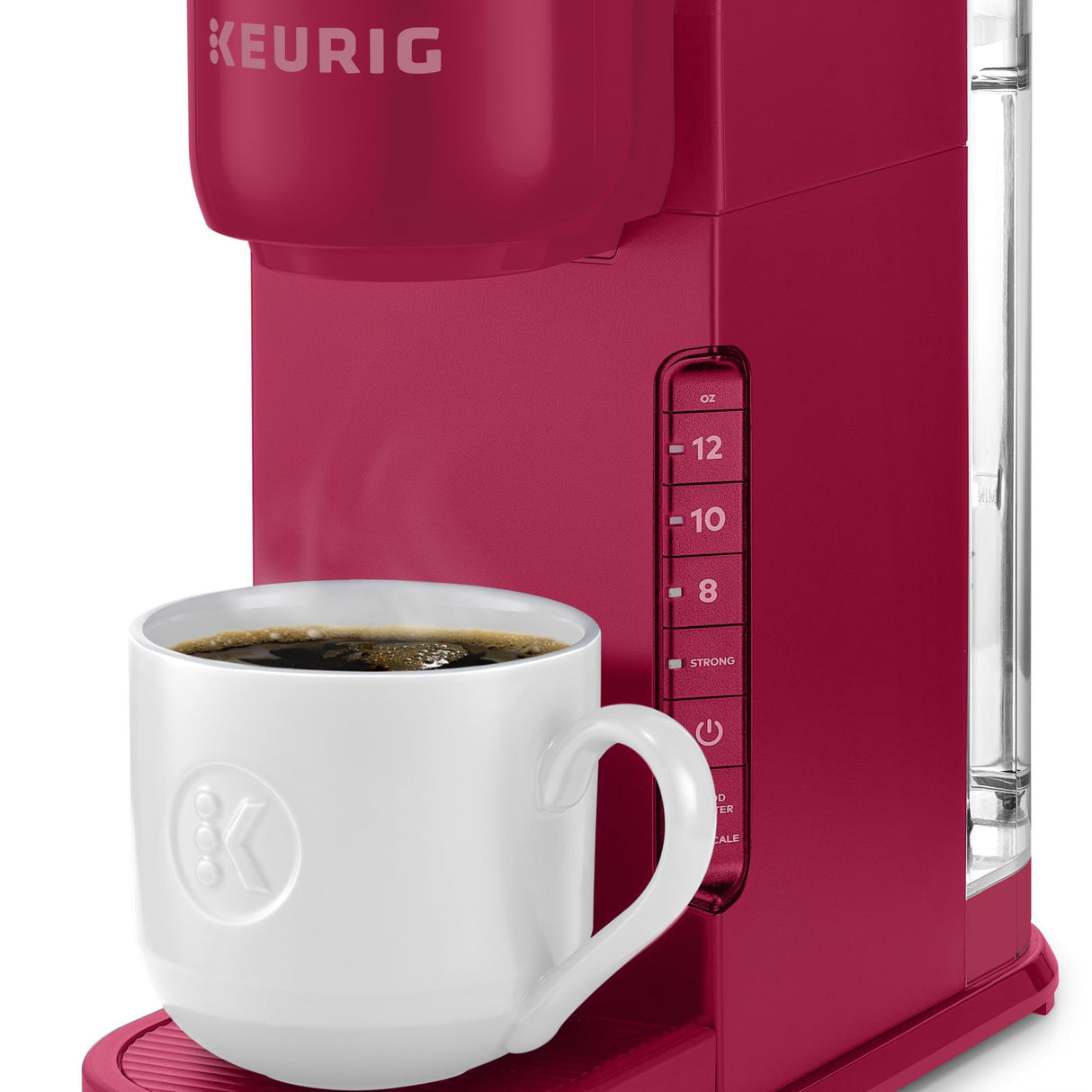 Keurig K-Express Single Serve K-Cup Pod Coffee Maker, 3 Brew Sizes, Strong Button Feature, 42oz Removable Reservoir, Island Berry Keurig