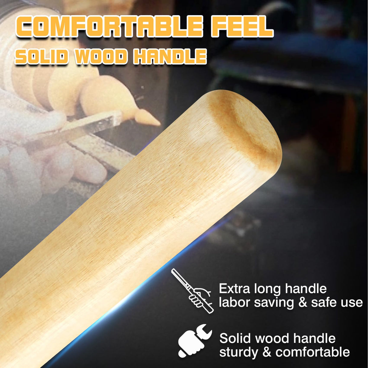 8 Pcs Wood Lathe Tools, Wood Chisel Sets, Suitable For Wood Working Tools, Which is Used for Lathe, is Suitable for Beginners and Professionals. LoTanop