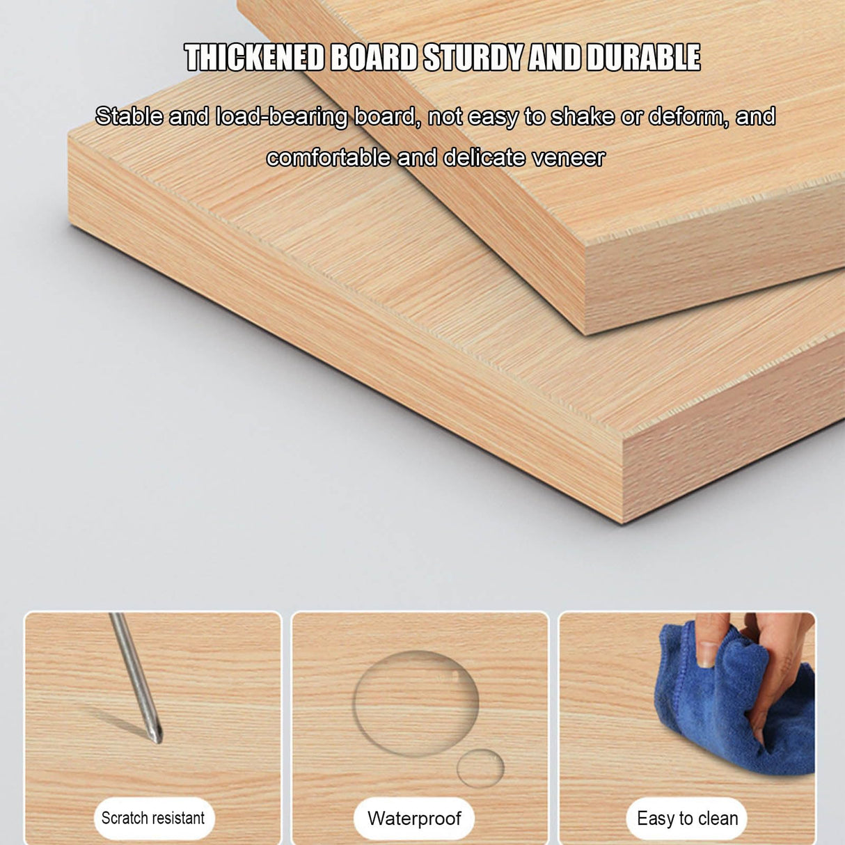 SUZEPER Two Person Desk with Drawers,Extra Long Desk with Storage Cabinet Shelf, Double Computer Gaming Desk, 2 Person Desk Writing Study Desk for Home Office Desk (200x50x73cm(79x20x29inch), A) SUZEPER