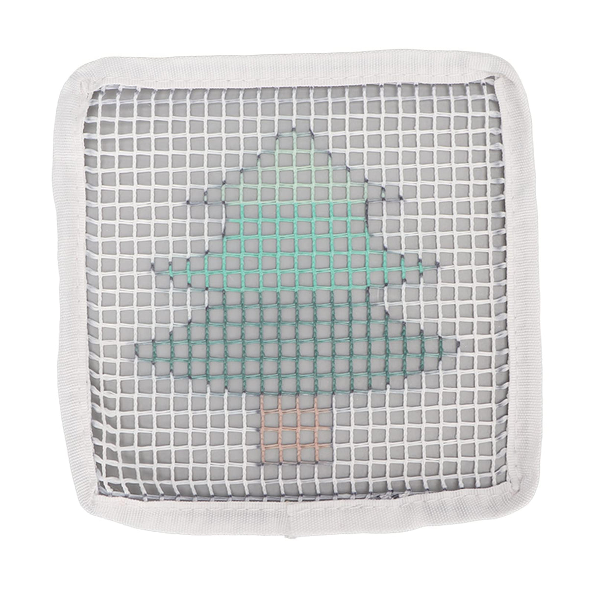 Tgoon Latch Hook Rug Kit , Christmas Tree Pattern Latch Hook Cup Mat Simple to Use Comfortable Touch Enough Quantity for DIY , Cute Mini Rug Sewing Set Latch Hook Kits for Kids Tgoon