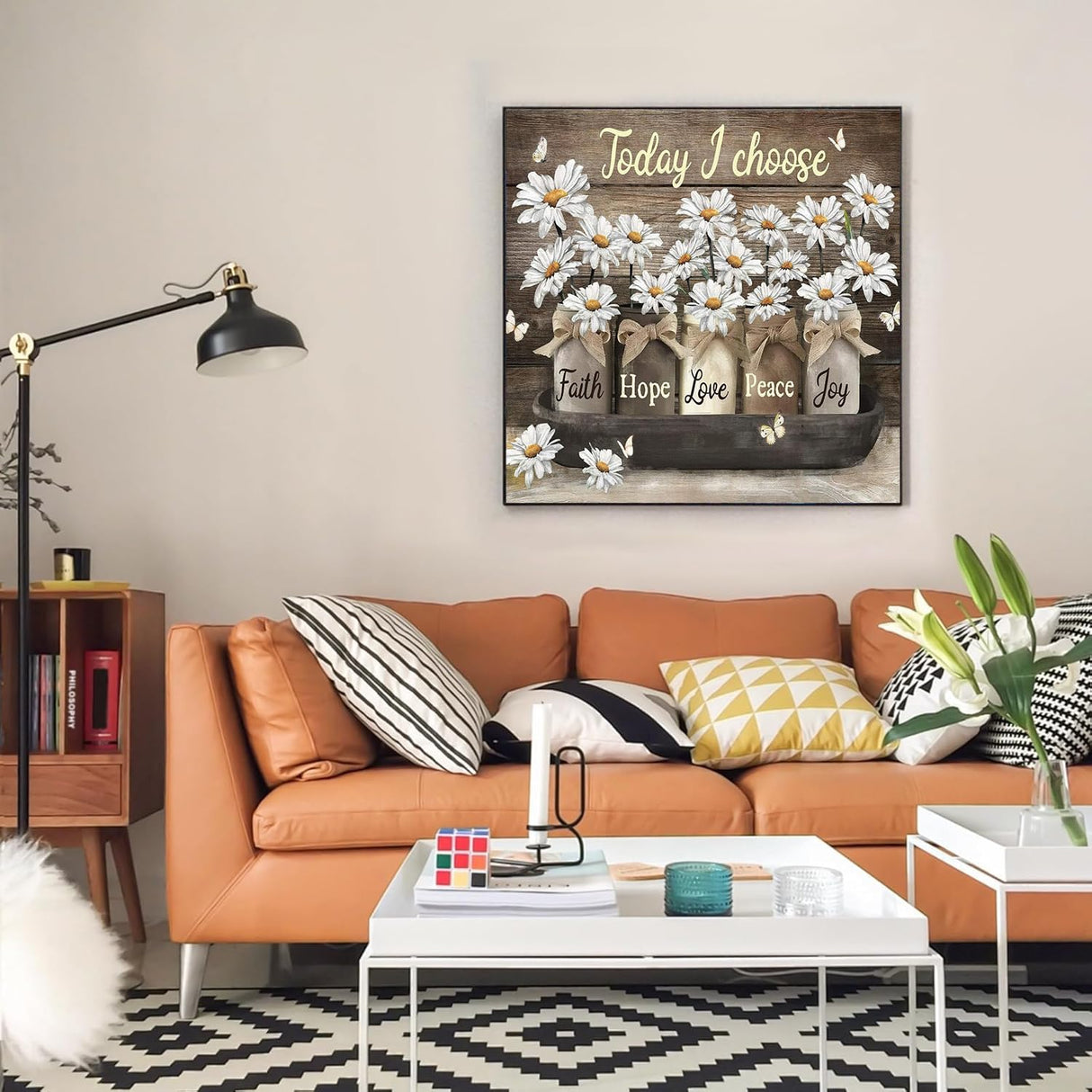 EIBEILI Diamond Art Kits for Adults,Inspirational 5D Diamond Painting for Beginners Round Full Diamond Art Kits,DIY Diamond Pictures Gemstone Art and Crafts Home Decor 14x14inch EIBEILI