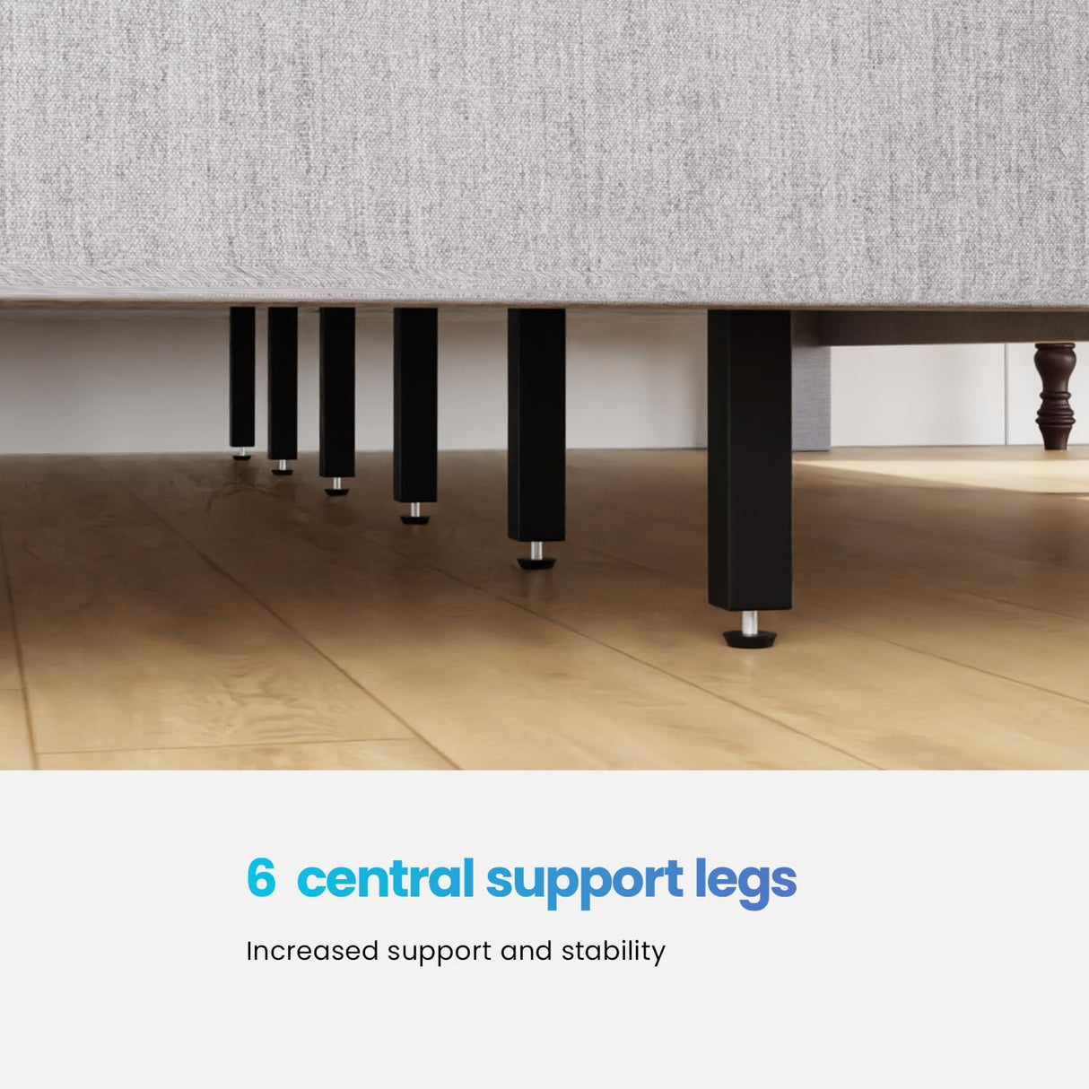 PayLessHere Upholstered Twin Platform Bed Frame Mattress Foundation with Fabric Headboard and Wooden Slats Support, Fully Upholstered No Box Spring Needed Non-Slip and Noise-Free PayLessHere