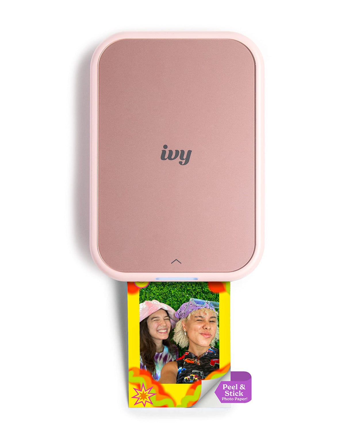 Canon Ivy 2 Mini Photo Printer, Print from Compatible iOS & Android Devices, Sticky-Back Prints, Blush Pink Canon