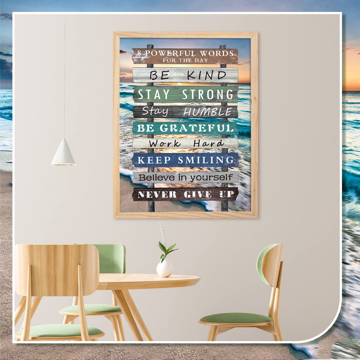 Minatee Diamond Painting Kits Adults Positive Saying 5D DIY Diamond Art Kits Cheerful Art Painting Crafts for Adults Beginner Home Wall, 14 x 18 Inch Minatee