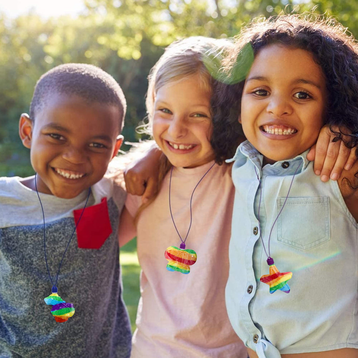 ArtCreativity Sand Art Bottle Necklaces Assortment for Kids, Bulk Pack of 60, Collection of Sand Art Craft Bottle Necklaces, Fun Party Supplies & Favors for Boys and Girls - Sand Sold Separately ArtCreativity