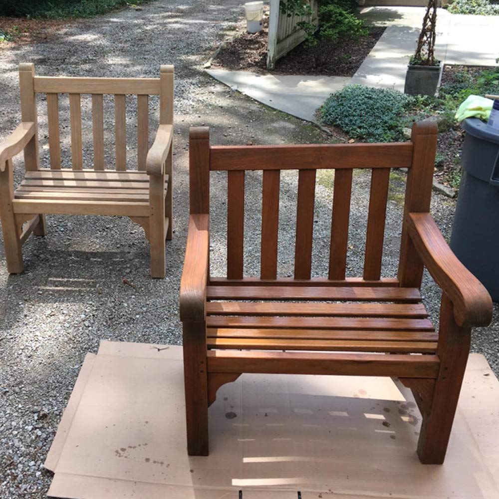 TotalBoat-409329 Danish Teak Sealer - Marine Grade Wood Sealer Oil for Boat Decks, Trim and Indoor & Outdoor Teak Furniture (Quart) TotalBoat