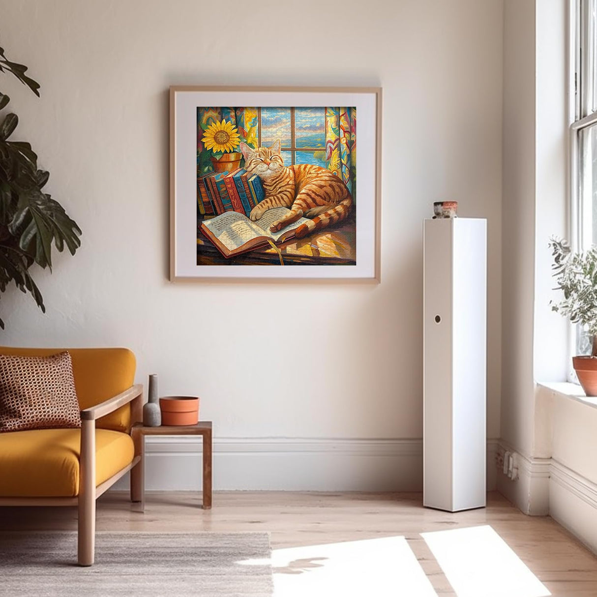 Cat Puzzles for Adults 1000 Pieces and up, PICKFORU Animal Jigsaw Puzzles Collection Funny Sleep Kitty, Book Puzzle for Cat Lovers PICKFORU