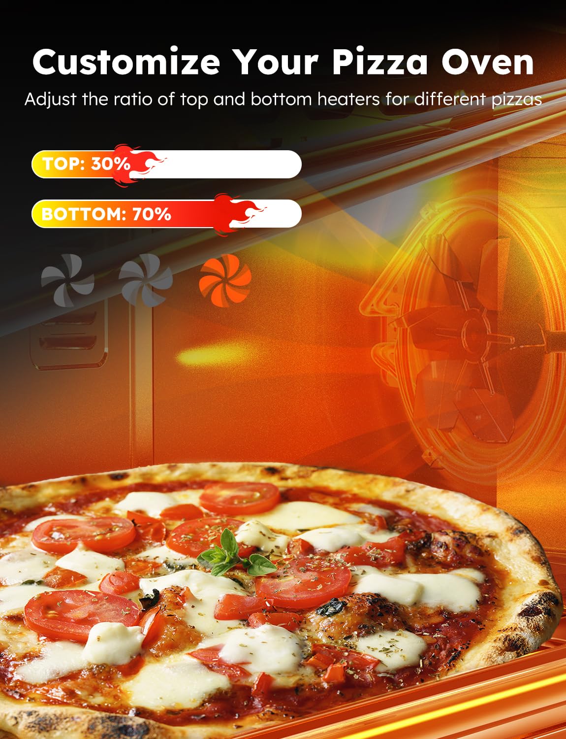 Nuwave Bravo XL Pro Air Fryer Toaster Oven, Improved 100% Super Convection, Quicker & Crispier Results, 100 Presets, Multi-Layer Even Cooking, 50-500F, Smart Probe, PFAS Free, 30QT, Stainless Steel Nuwave