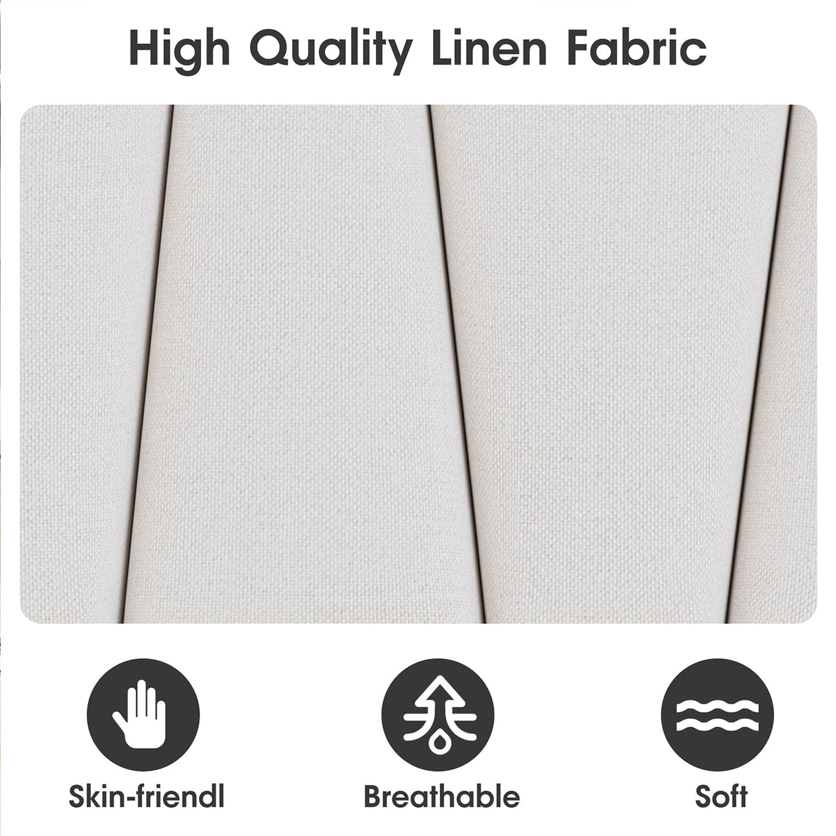 Fameill Full Size Bed Frame with Storage Headboard and 3 Drawers,Upholstered Platform Bed with Charging Station,Full Bed Frame with LED Lights,No Box Spring,Beige Fameill