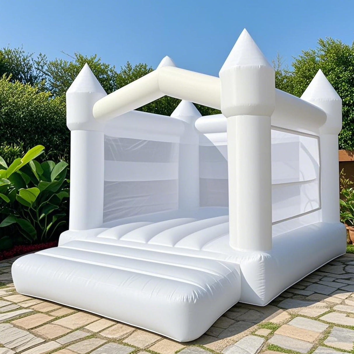 AEOR Party Castle Bounce House, 13.12 ft L x 9.85 ft W x 8.5 ft H, Bounce House for Kids 3-5 Birthday Party Event AEOR