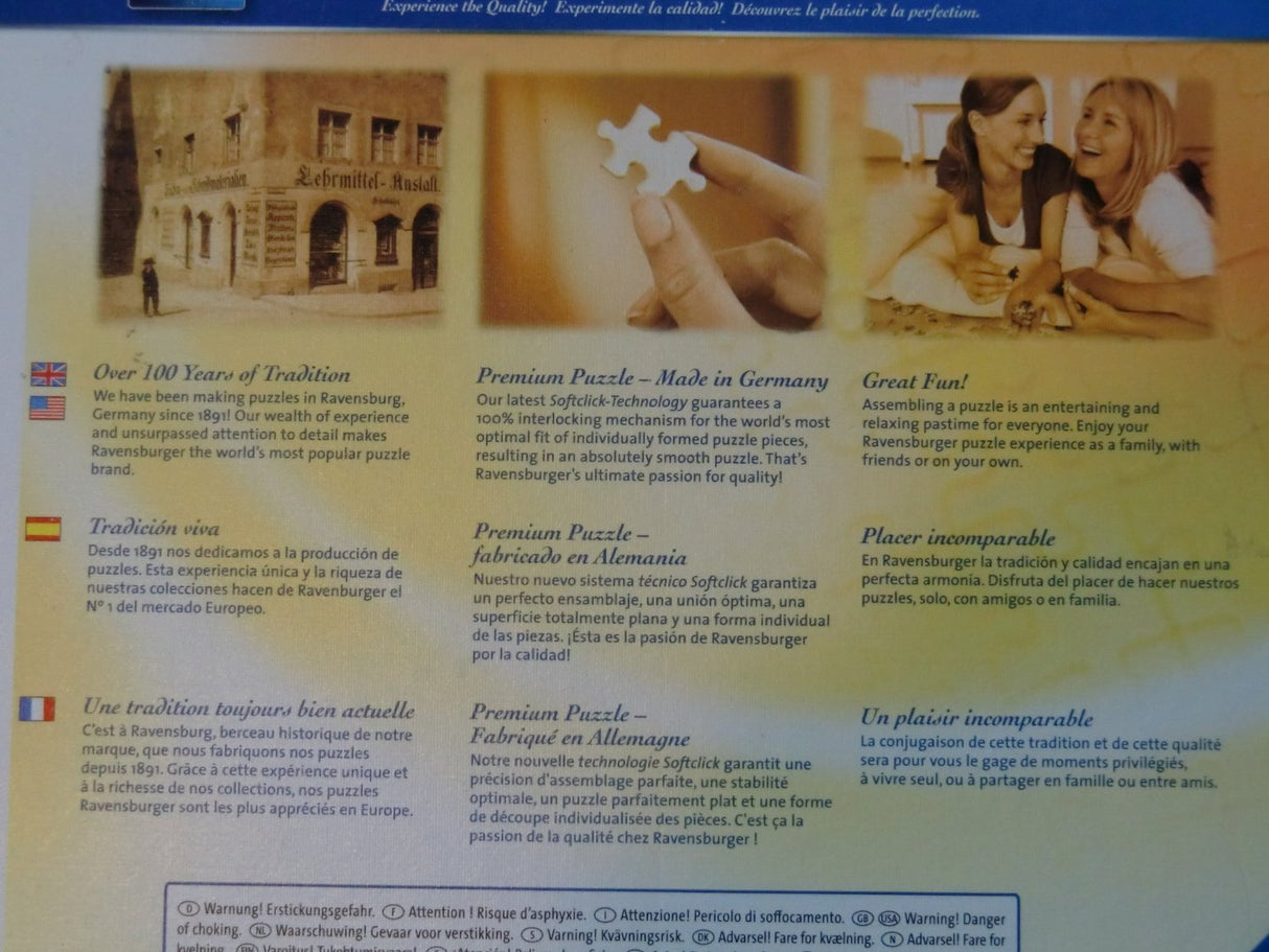 Ravensburger Dad's Shed | 500-Piece Large Format Jigsaw Puzzle | Unique Softclick Technology | Ideal for Adults and Kids Ravensburger