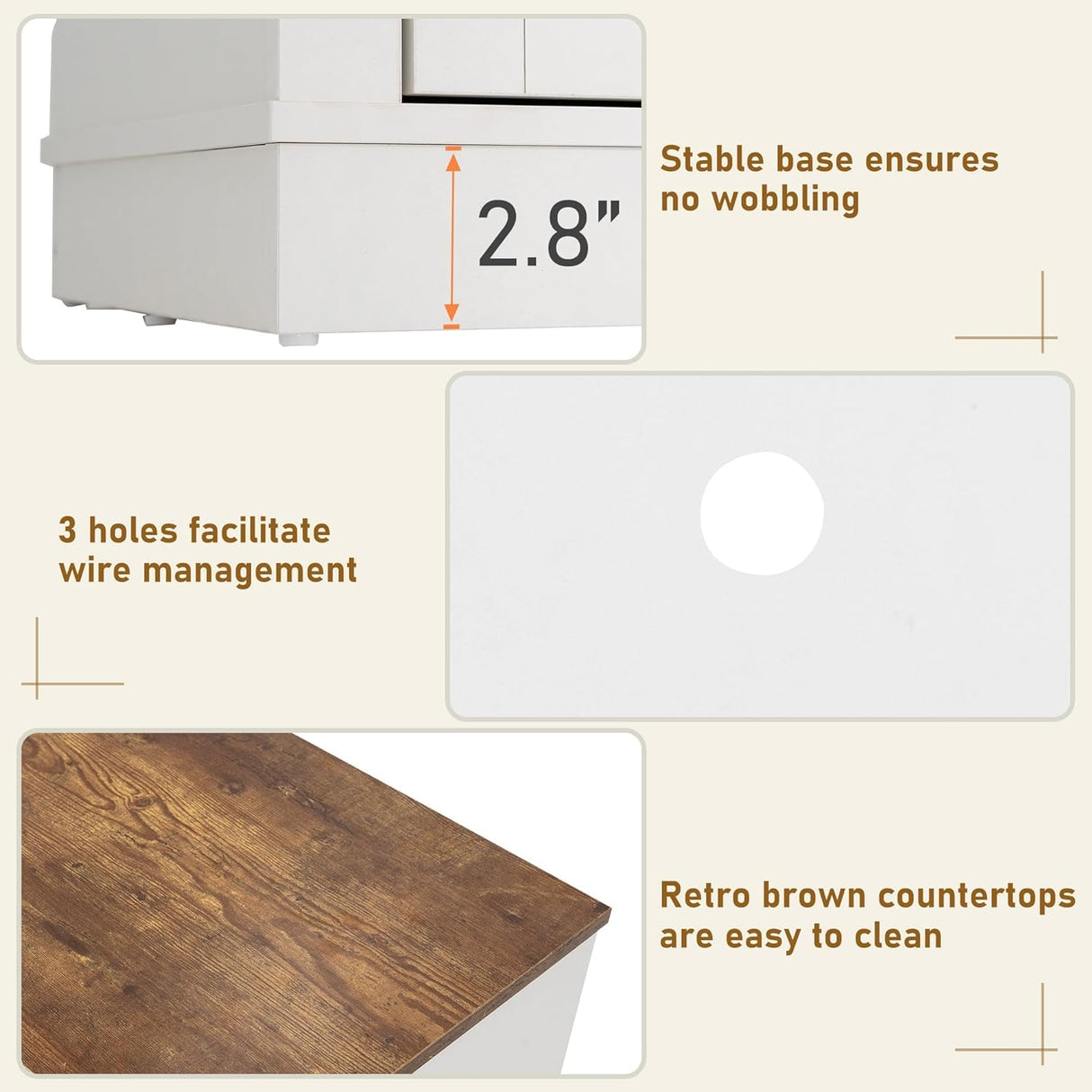 jiteentarou Farmhouse TV Stand for 70/75/80 Inch TV, 32”Tall Entertainment Center w/LED Light, Large Media Console Cabinet w/Barn Doors & Adjustable Shelves for Living Room, White jiteentarou