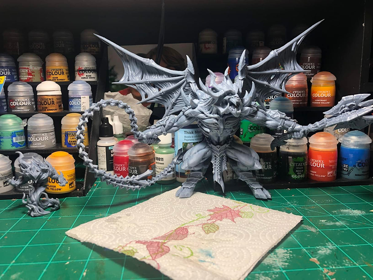 YOUSU 3D Printer Resin,Fast Curing 3D Printing Resin 1KG,Low Shrinkage High Precision Standard Photopolymer Resin for LCD DLP SLA 3D Printer (1000g, Gray) Yousu