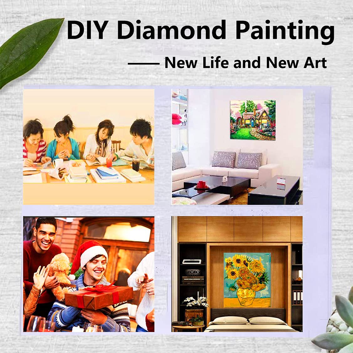 VAIIEYO Diamond Art Kits for Adults Kit for Adults Motorcycle, Diamond Painting Racing Car, Full Drill Round Rhinestone Craft Canvas for Home Wall Decor Gift 12x16 inch VAIIEYO