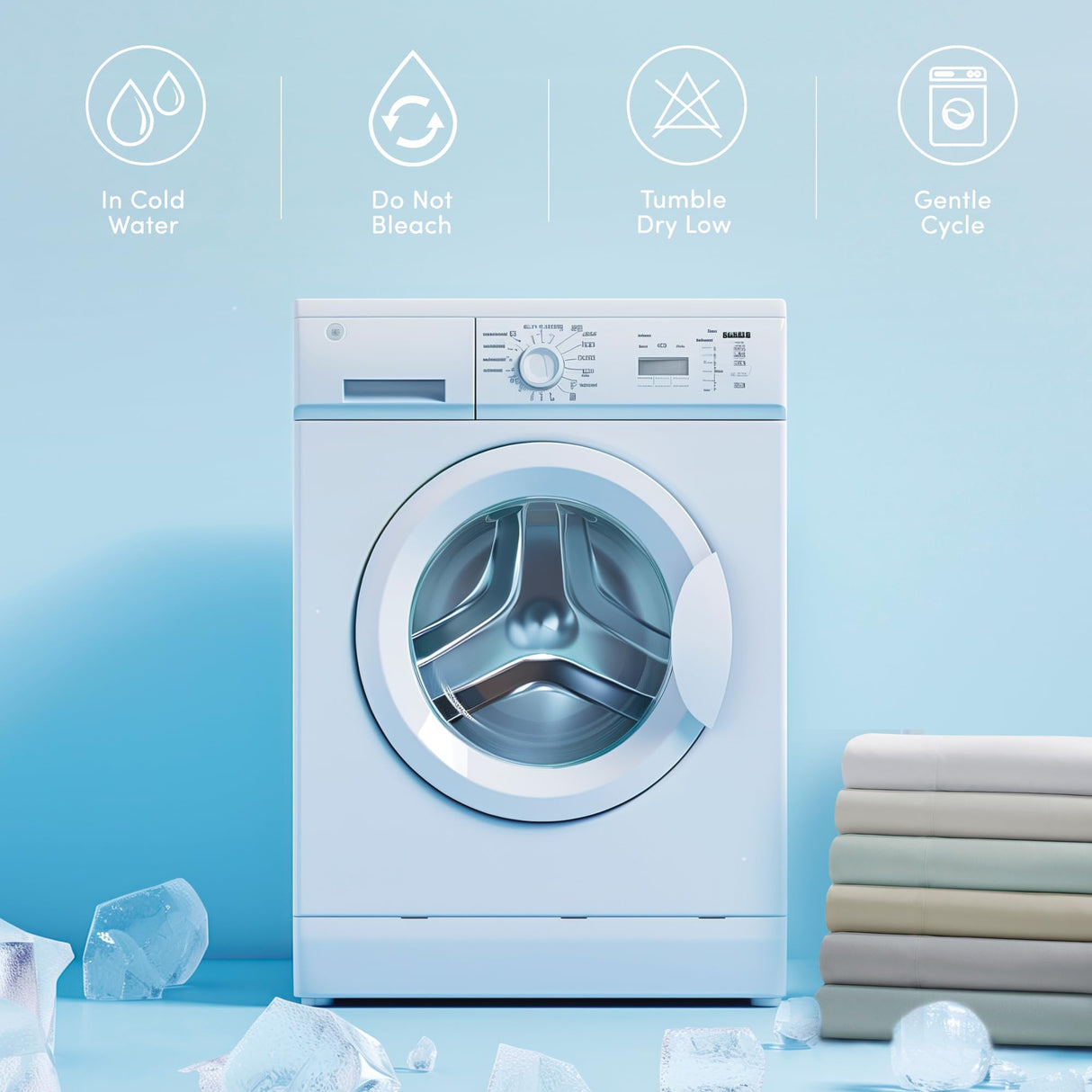 Comfort Spaces King Cooling Sheets, Moisture Wicking Coolmax Sheets, Soft, Colorfast Sheet Set, Cooling Bed Sheets For Hot Sleepers, Elastic Deep Pocket Fits Up to 16" Mattress, King Teal 4 Piece Comfort Spaces