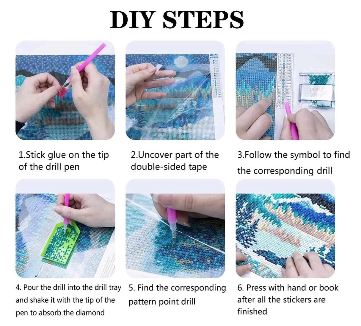 Semneroy Special Shape Diamond Art Kits for Adults, Lady in Blue Hat 5D Diamond Painting Kits for Beginners, DIY Peacock Rhinestone Diamond Dots Gem Painting Art Craft Home Decor 12 x12 Inch Semneroy
