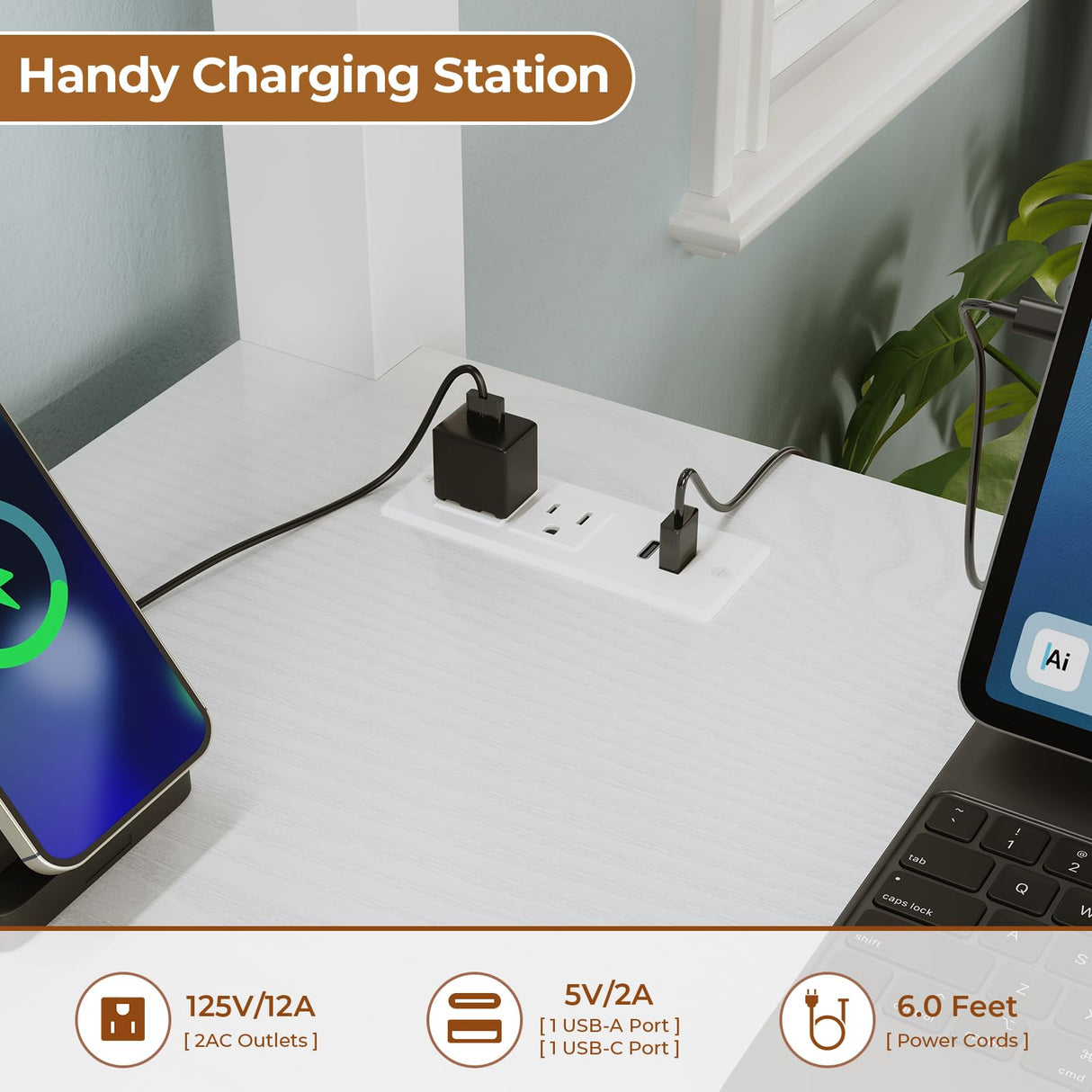 BTHFST Twin Loft Bed with Desk & 8 Storage Drawers Tall Dresser, White Metal Loft Bed with LED Lights & Charging Station, 2-Tier Storage Shelves, Stable & Sturdy, Noise Free, White BTHFST