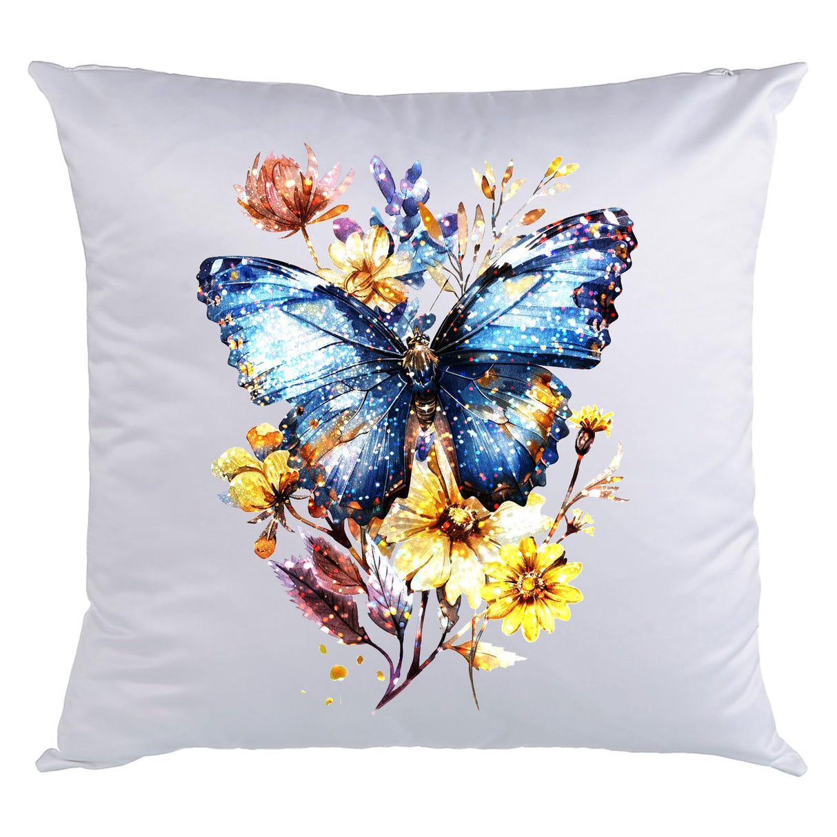 H-E Plain White Sublimation Blank Pillow Case DTF Printing Fashion Cushion Pillowcase Cover for Sublimation and DTF Printing DIY Throw Pillow Covers (10pcs/Pack) H-E