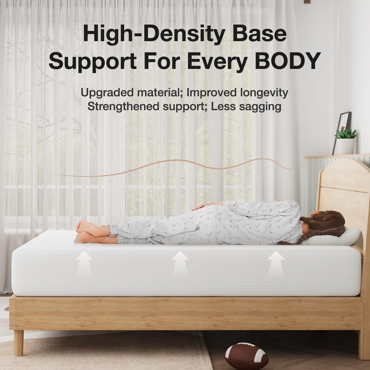 Novilla Full Size Mattress, 8 Inch Full Size Mattress in a Box, Gel Memory Foam Mattresses with Comfort Foam for Cooling Night Sleep, Pressure Relief, CertiPUR-US Certified Novilla