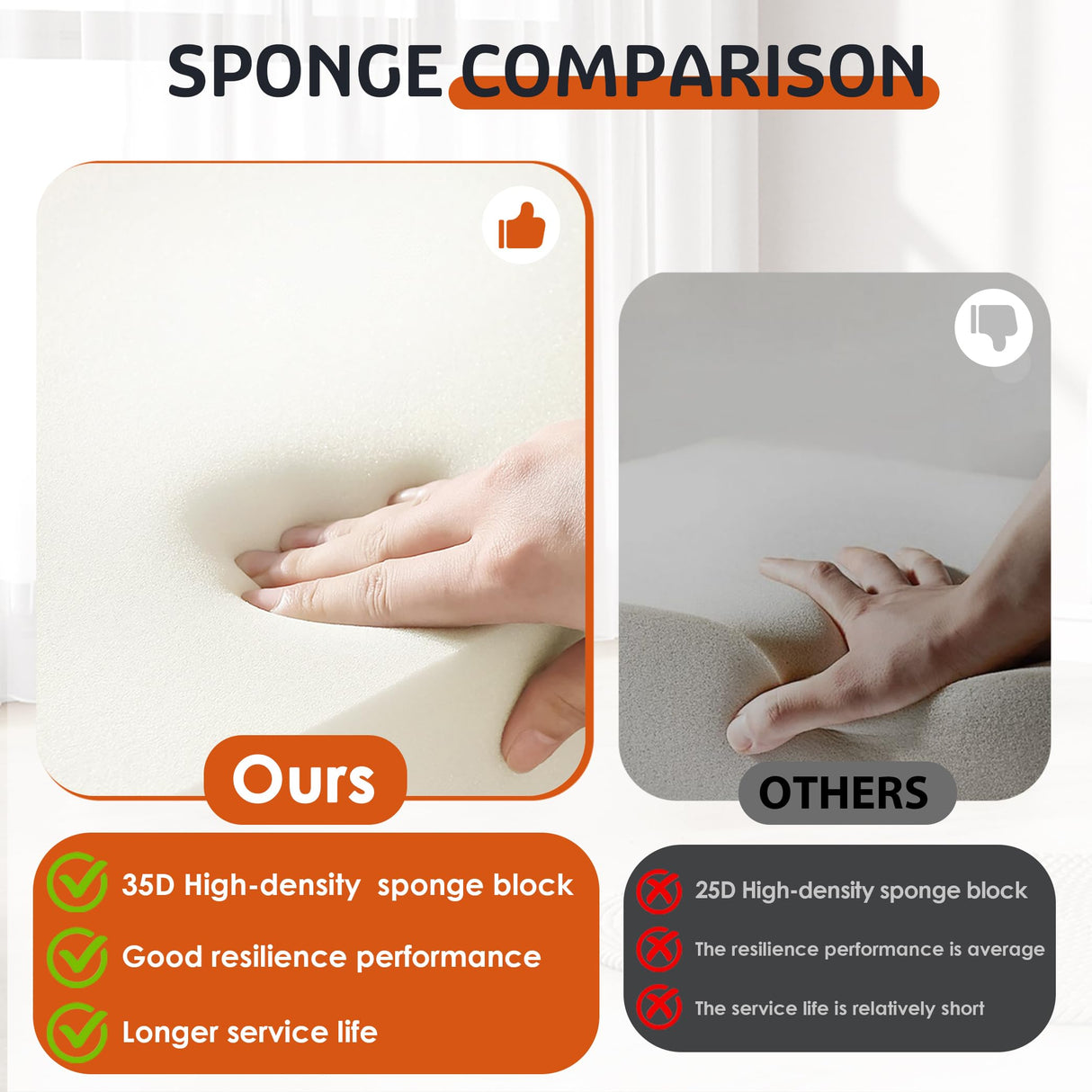 Domiqut 108”Modern Modular L-Shape Couch with Chaise, Modular Sectional Couches for Living Room, Deep Seat Boneless Sofa Bed, No Assembly Required Sleeper Sofa, Plush Corduroy Fabric, Dark Gray Domiqut