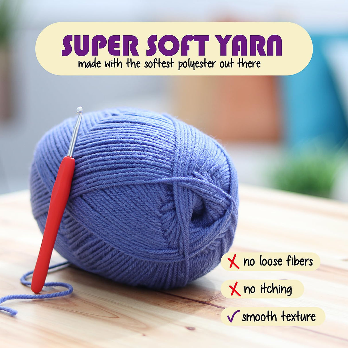 Crochet Kit for Beginners Adults and Kids - Beginner Crochet Kit for Adults with Step-by-Step Video Tutorials, Amigurumi and Crocheting Kit, Crochet Starter Kit with Soft Crochet Yarn and Crochet Bag Hearth & Harbor