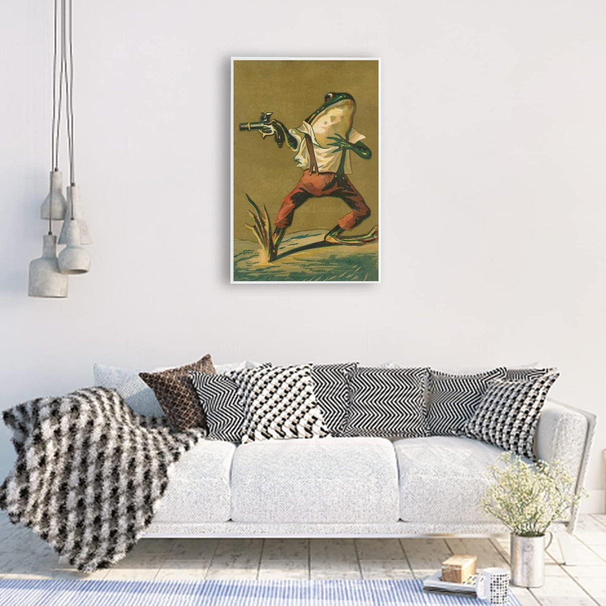 FORLAND Frog Diamond Painting Kits for Adults Beginners - 5D DIY Funny Full Drill Diamond Kits Painting Crafts for Home Wall Decor, Diamond Art Kits,12x16inch FORLAND