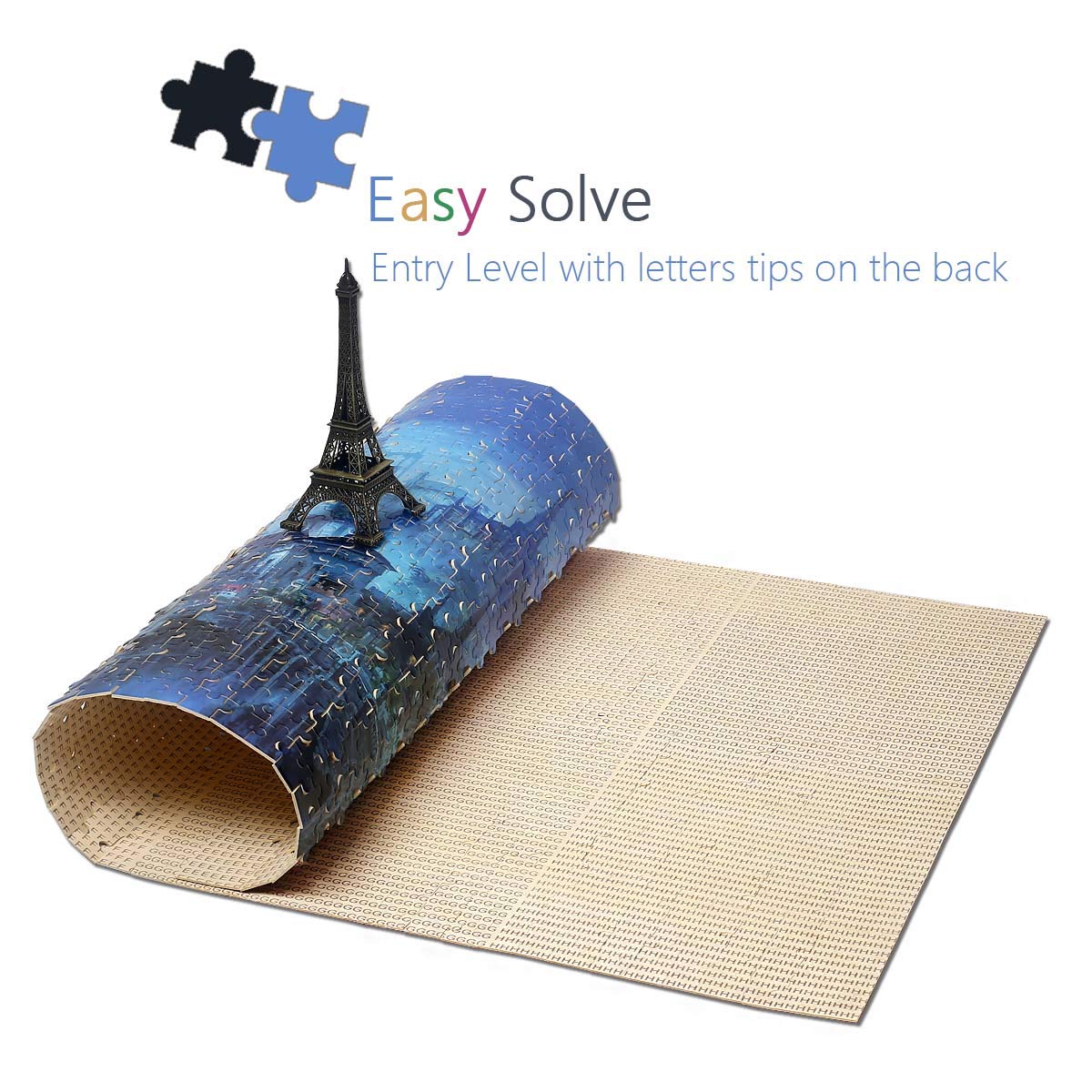 InGooooD- Tranquil Series- Castle in The Night- Basswood Jigsaw Puzzles 1000 Pieces for Adult Ingooood