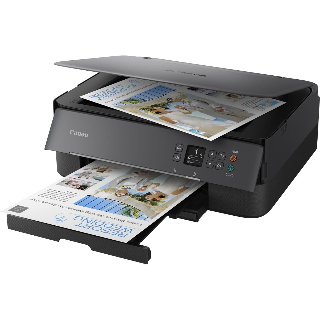 Canon TS6420 All-in-One Wireless Printer, Black Canon