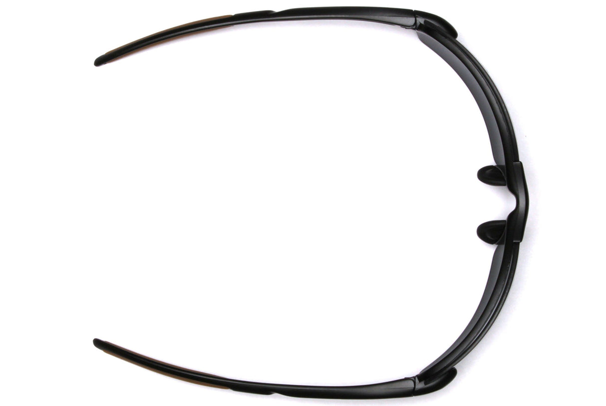 Carhartt Spokane Lightweight Half-Frame Safety Glasses, Black Frame, Clear Lens Carhartt